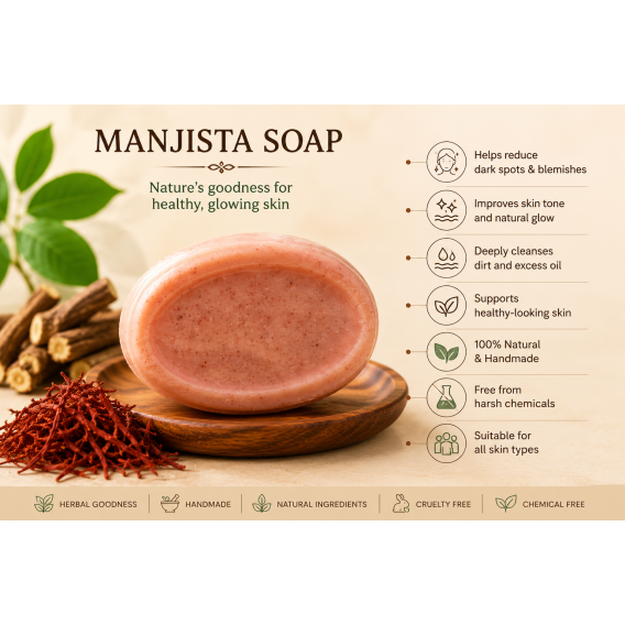 Manjista soap