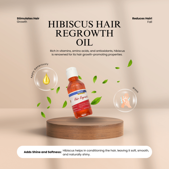 Hibiscus Hair Regrowth Oil