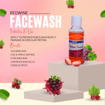 Redwine Facewash