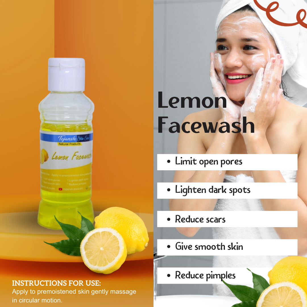 lemon facewash product 5